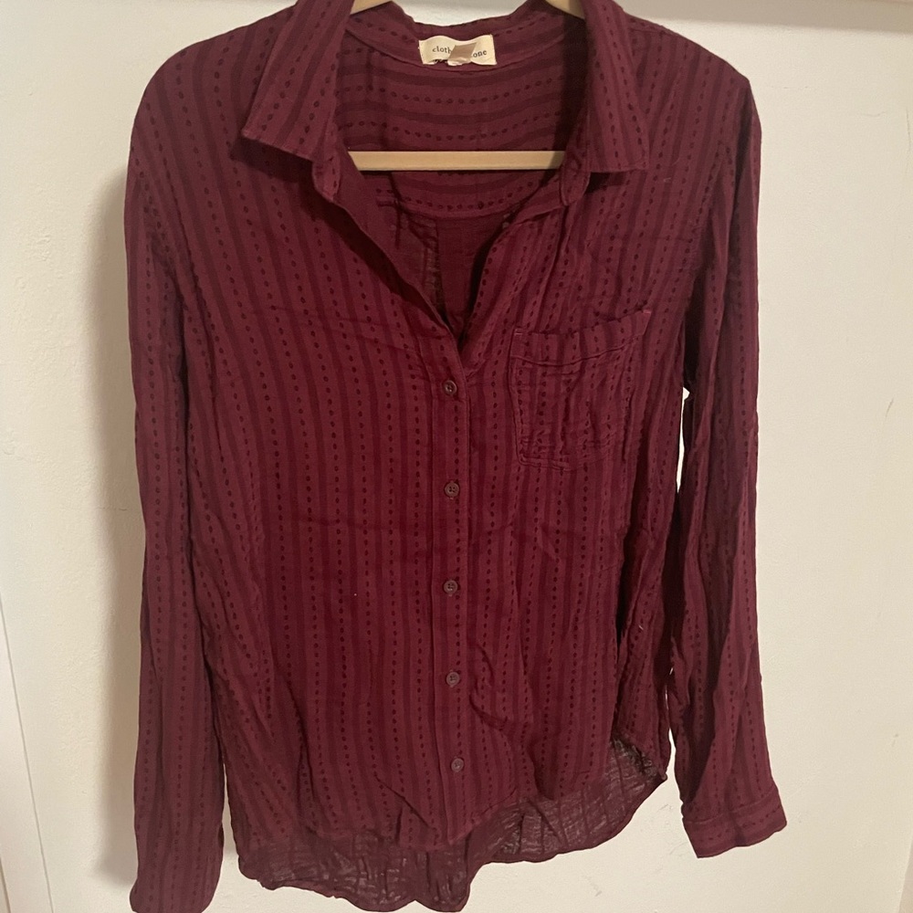 Anthro Cloth and Stone Button-down